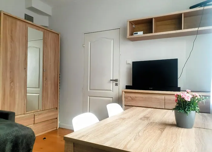 Apartment Krakow - Blisko Centrum - Podgorze, Kuchnia, Lazienka, Sypialnia Z Dwoma Lozkami