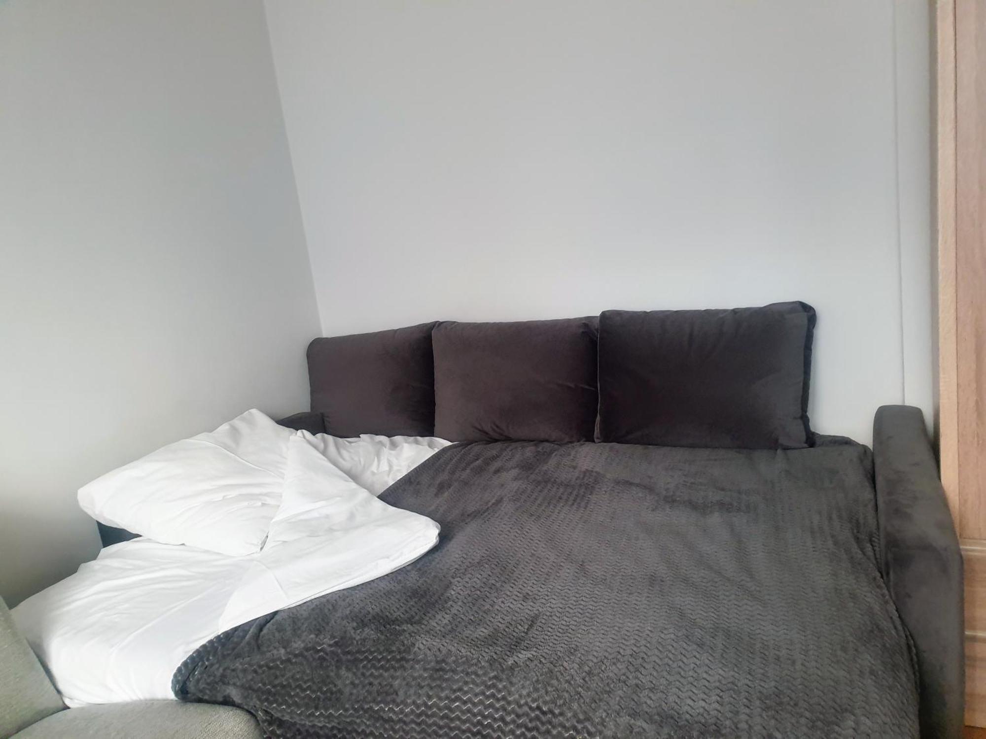 - Blisko Centrum - Podgorze, Kuchnia, Lazienka, Sypialnia Z Dwoma Lozkami Krakau