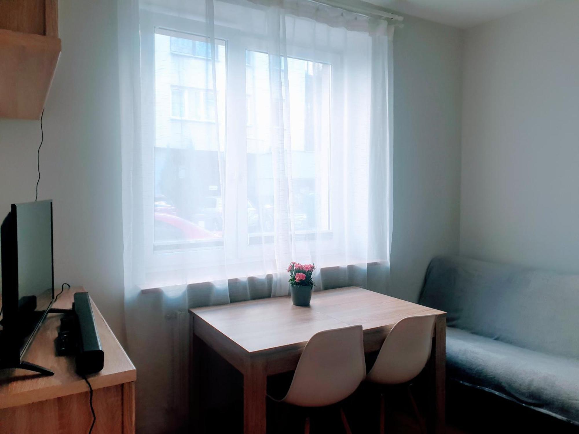 Apartment - Blisko Centrum - Podgorze, Kuchnia, Lazienka, Sypialnia Z Dwoma Lozkami Krakau